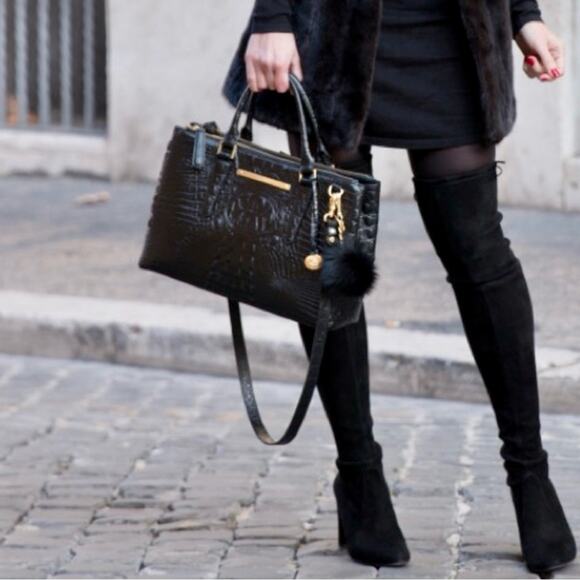 Stuart Weitzman Black Suede thigh high boots with tie size 6.5 - Picture 5 of 15